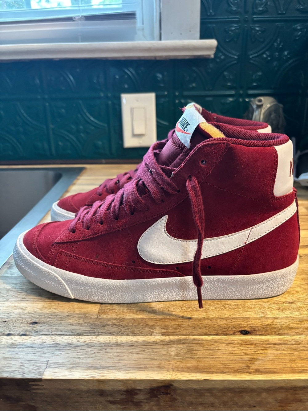 Nike Men's Blazer Mid 77 Team Red